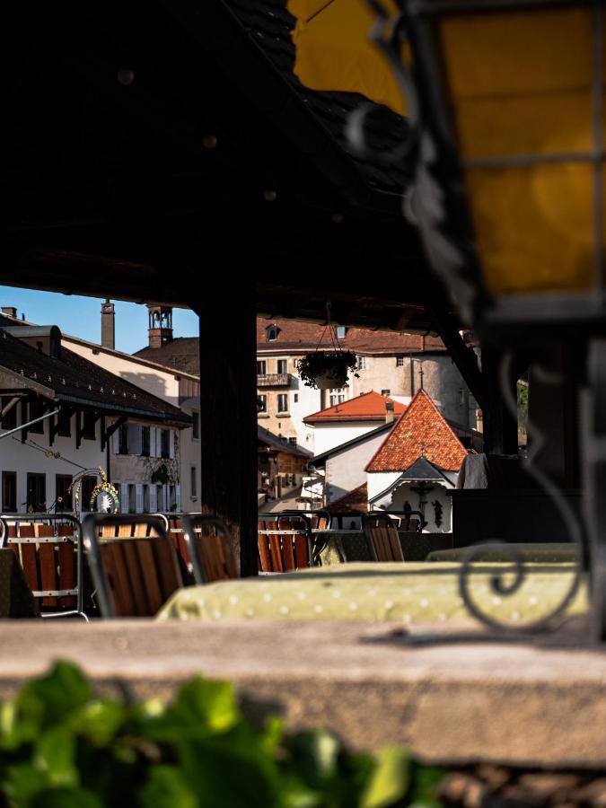 Hotel La Fleur De Lys Gruyeres Zewnętrze zdjęcie